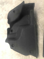 Kit 3 Alfombra Tapicería Vestidura Cajuela Chevrolet Sonic Negro