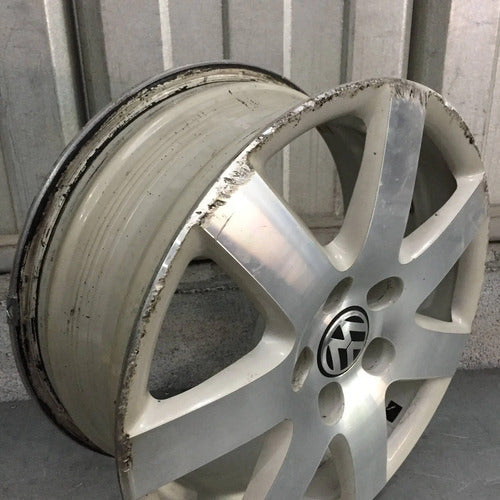Rin Aluminio Volkswagen Bora Blindado 16 Pulgadas Numero 4 Gris