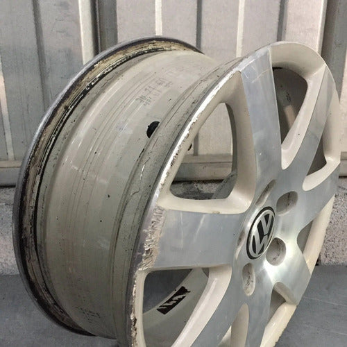 Rin Aluminio Volkswagen Bora Blindado 16 Pulgadas Numero 4 Gris