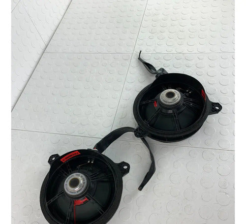 Par Bocinas Puerta Delantera Toyota Yaris Core 2017 Negro