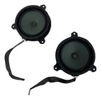 Par Bocinas Puerta Delantera Toyota Yaris Core 2017 Negro