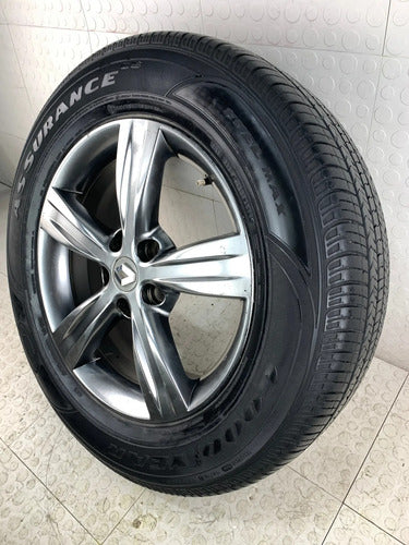 Rin 17 De Aluminio Con Llanta P1 Renault Koleos 2008-2012 Gris