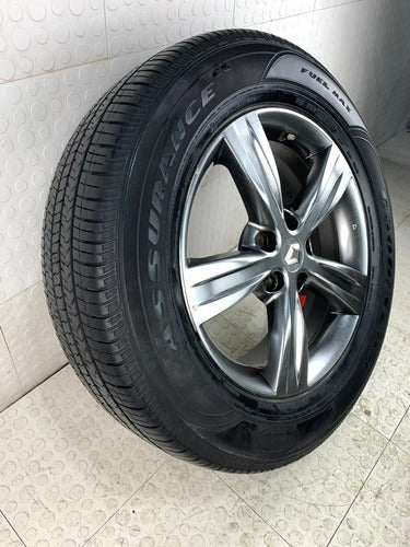 Rin 17 De Aluminio Con Llanta P1 Renault Koleos 2008-2012 Gris