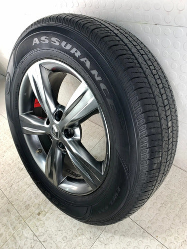 Rin 17 Aluminio Con Llanta P4 Renault Koleos 2008-2012 Gris Oscuro