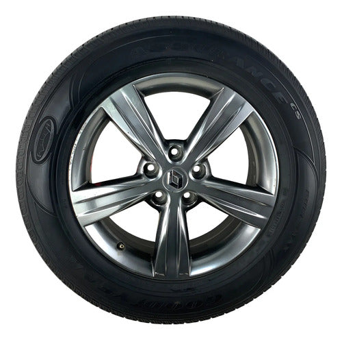 Rin 17 Aluminio Con Llanta P4 Renault Koleos 2008-2012 Gris Oscuro