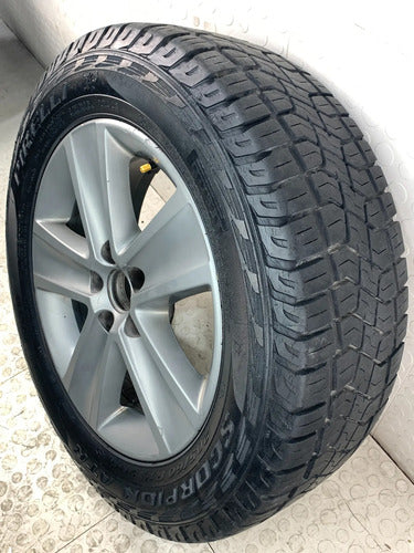 Rin Con Llanta P2 Volkswagen Crossfox 1.6 2012 R15 Negro