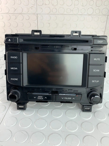 Estéreo Pantalla Hyundai Sonata Lf 2015-2017 (bloqueado) Negro