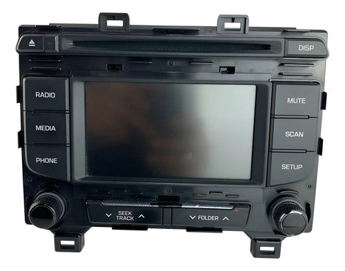 Estéreo Pantalla Hyundai Sonata Lf 2015-2017 (bloqueado) Negro