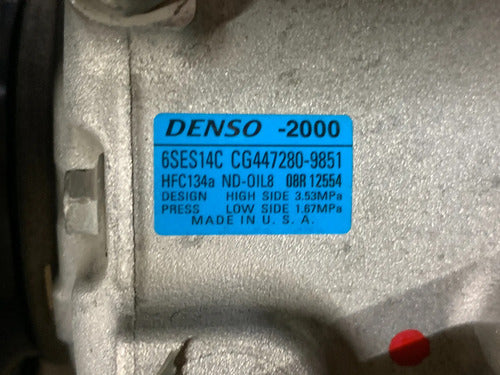 Compresor Ac 6ses14c Hyundai Sonata Lf 2015-2019 2.4