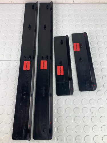 Kit Molduras Pisa Alfombra Estribo Ford Explorer 1995-2001 Negro