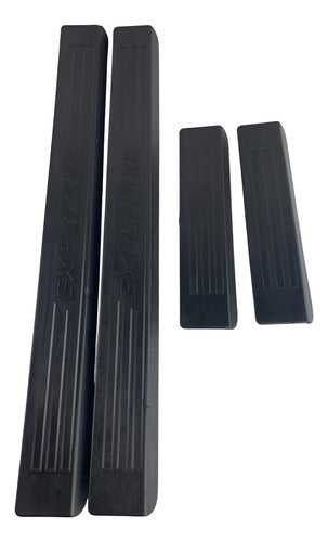 Kit Molduras Pisa Alfombra Estribo Ford Explorer 1995-2001 Negro