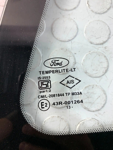 Cristal Aleta Trasera Derecha Ford Ikon Hb 2012-2015