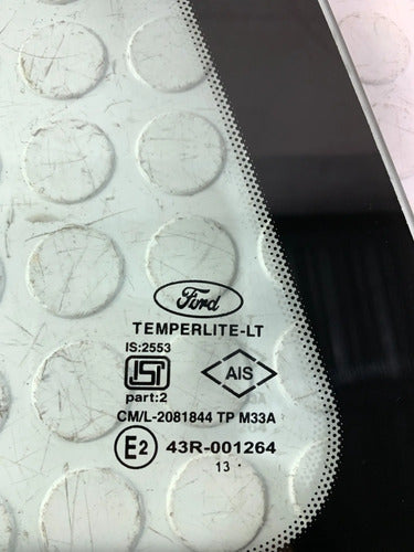 Cristal Aleta Trasera Izquierda Ford Ikon Hb 2012-2015