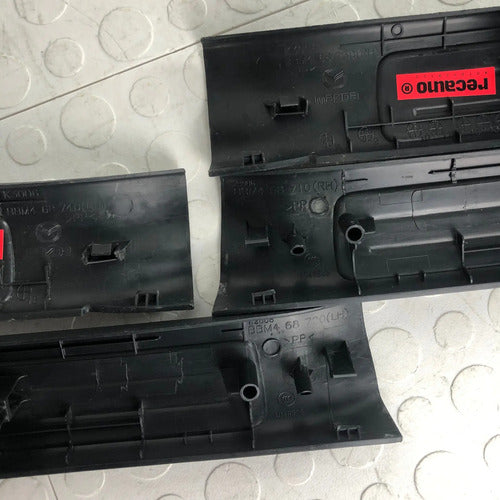 Kit Molduras Interiores Estribo Mazda 3 2010-2013 Amarillo