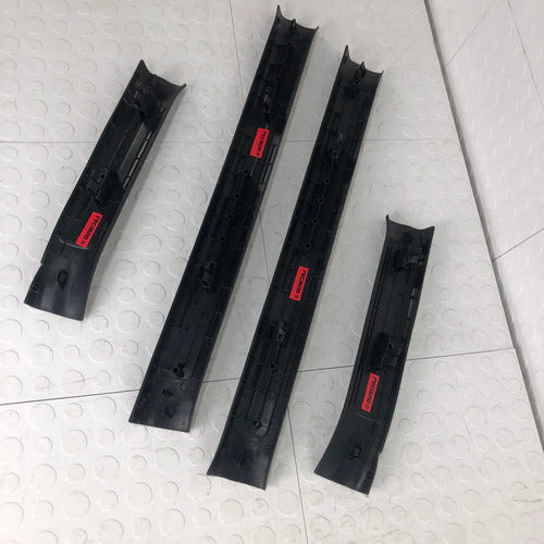 Kit Molduras Interiores Estribo Mazda 3 2010-2013 Amarillo
