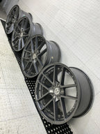 Rines Gianelle Monaco 20  Gunmetal, 5x114.3, 8 Y 10 Pulgadas Gris Oscuro