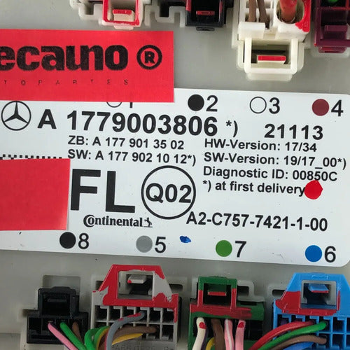 Módulo Puerta Delantera Izquierda Mercedes Benz Clase A W177