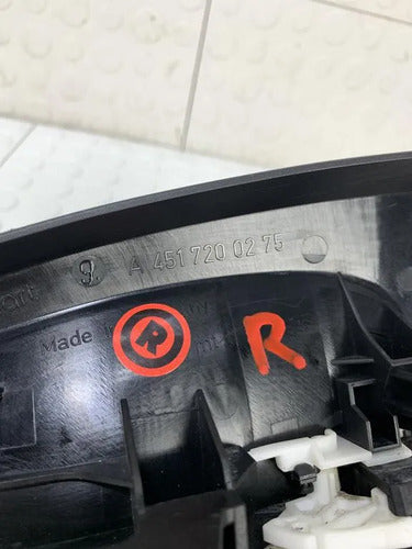 Manija Exterior Derecha Para Smart Fortwo 2014 C451 1.0t Negro