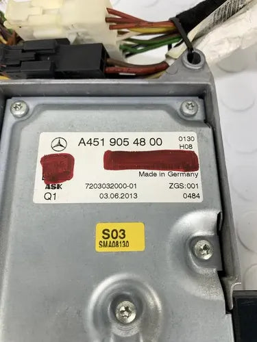 Amplificador Audio Hi-fi Para Smart Fortwo 2014 C451 1.0t Negro