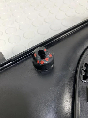 Parrilla Inferior Trasera Para Smart Fortwo 2014 C451 1.0t Negro