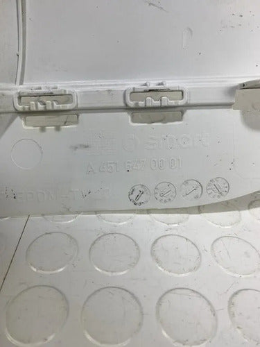 Moldura Trasera De Facia Para Smart Fortwo 2014 C451 1.0t