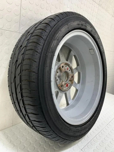 Rin Aluminio R15 Con Llanta Pub1 Para Smart Fortwo 2014 C451 Negro