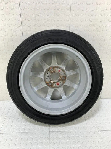 Rin Aluminio R15 Con Llanta Pub1 Para Smart Fortwo 2014 C451 Negro