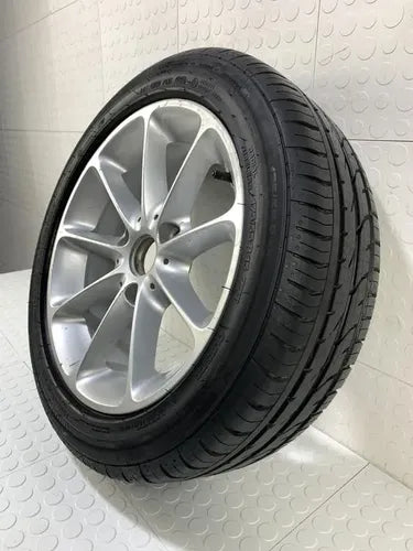 Rin Aluminio R15 Con Llanta Pub1 Para Smart Fortwo 2014 C451 Negro