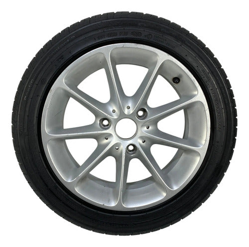 Rin Aluminio R15 Con Llanta Pub1 Para Smart Fortwo 2014 C451 Negro