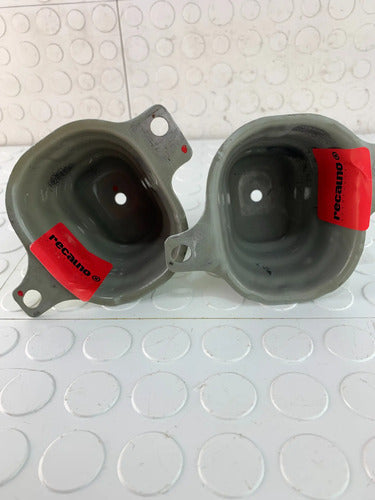 Par Molduras De Impacto Trasero Nissan Tiida Blanco