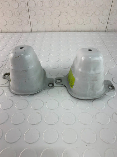 Par Molduras De Impacto Trasero Nissan Tiida Blanco