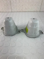 Par Molduras De Impacto Trasero Nissan Tiida Blanco