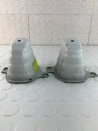 Par Molduras De Impacto Trasero Nissan Tiida Blanco