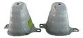 Par Molduras De Impacto Trasero Nissan Tiida Blanco