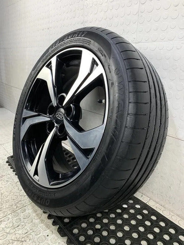 Rin Aluminio R17 Con Llanta Pub2 Para Jac Sei4 Pro 2022-2024 Negro