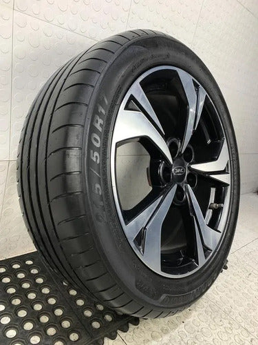Rin Aluminio R17 Con Llanta Pub4 Para Jac Sei4 Pro 2022-2024 Negro