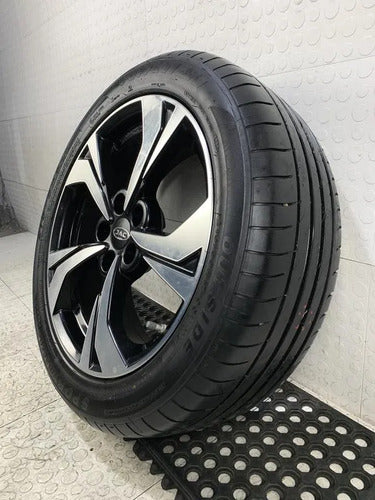 Rin Aluminio R17 Con Llanta Pub4 Para Jac Sei4 Pro 2022-2024 Negro