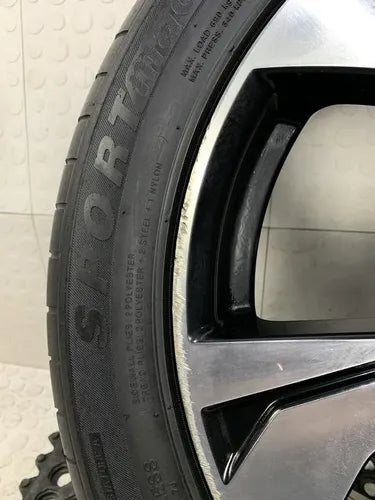Rin Aluminio R17 Con Llanta Pub1 Para Jac Sei4 Pro 2022-2024 Negro