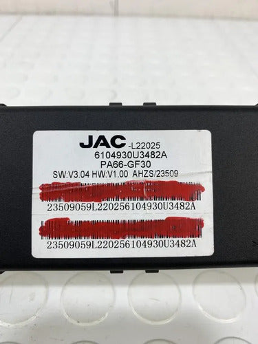 Modulo Control Elevador Cristal Para Jac Sei4 Pro 2022-2024