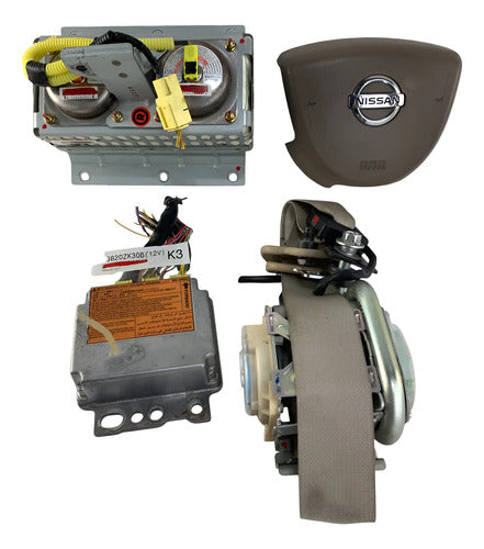 Bolsas De Aire Delanteras Nissan Maxima A34 2004-2008 Negro
