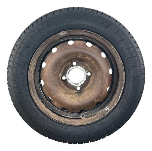 Rin Acero Con Llanta P3 Peugeot Partner Hdi 2007-2011 Negro