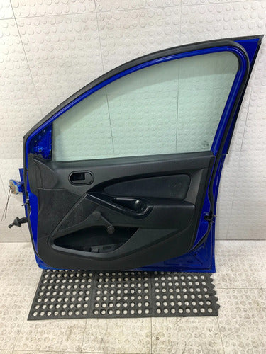 Puerta Delantera Derecha Completa Ford Ikon Hb 2012-2015 Delantera Derecho Azul