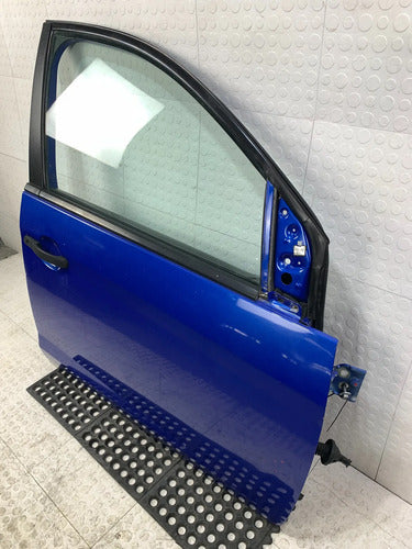 Puerta Delantera Derecha Completa Ford Ikon Hb 2012-2015 Delantera Derecho Azul