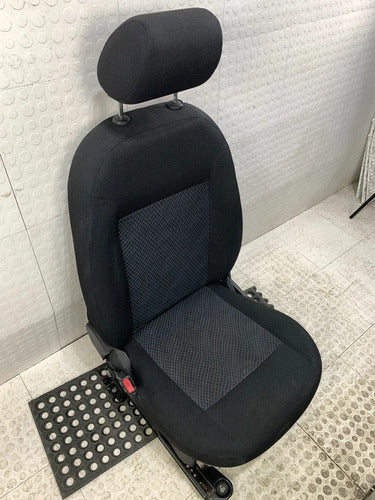Asiento Delantero Izquierdo Ford Ikon Hb 2012-2015 Negro