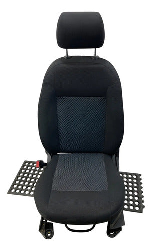 Asiento Delantero Izquierdo Ford Ikon Hb 2012-2015 Negro
