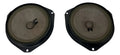 Bocinas Delanteras Par Fiat Palio Sporting 2017 Negro