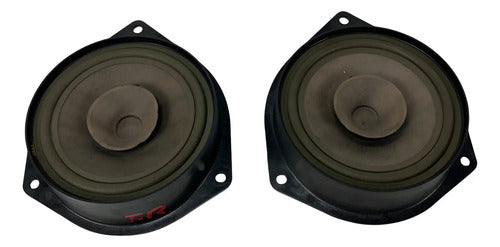 Bocinas Traseras Par Fiat Palio Sporting 2017 Negro