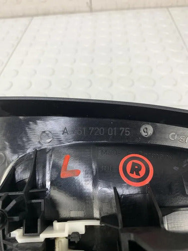 Manija Exterior Izquierda Para Smart Fortwo 2014 C451 1.0t Negro