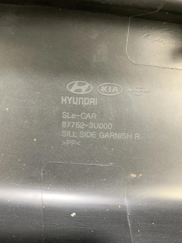 Estribo Derecho Para Kia Sportage Sl 2014-2016 Negro