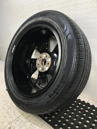Rin Aluminio R18 Con Llanta P1 Chirey Tiggo 4 Pro 1.5t 2023 Negro